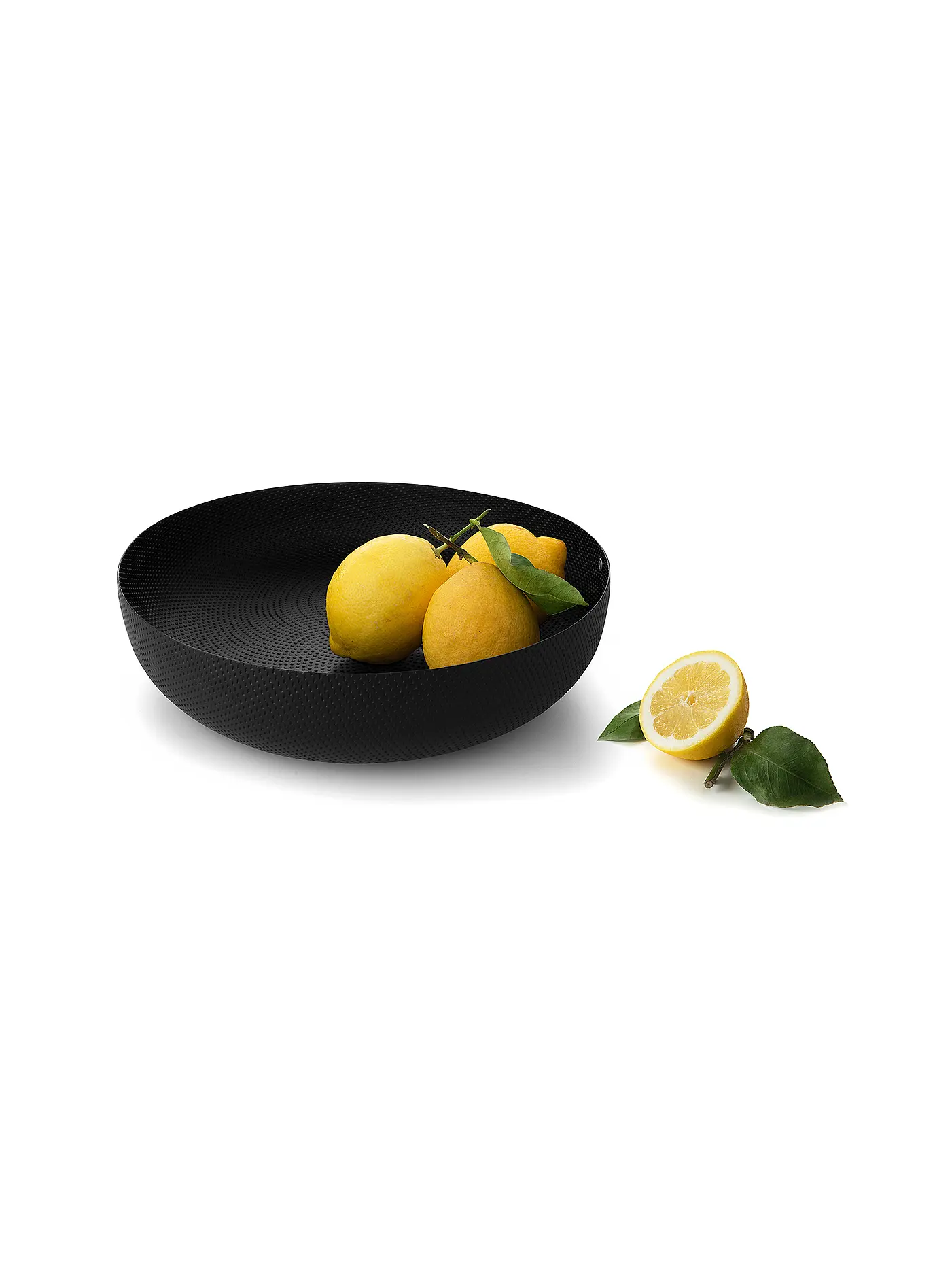 ALESSI | Schale rund 29cm Schwarz | 